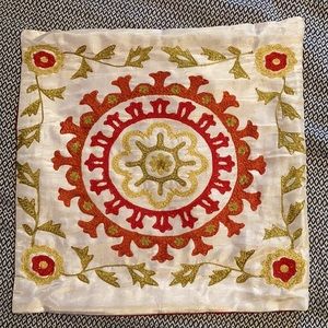 Pier 1 16” Square pillow cover